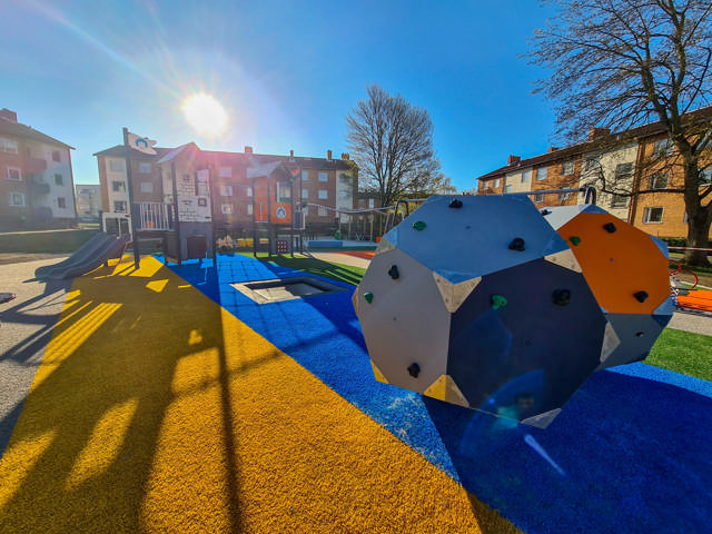 SafeGrass Eco Fallhöjd >130cm. 100m2