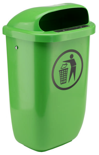 Saltex papperskorg Basic Plast